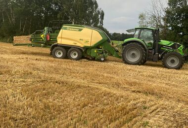 Krone Großpackenbresse
